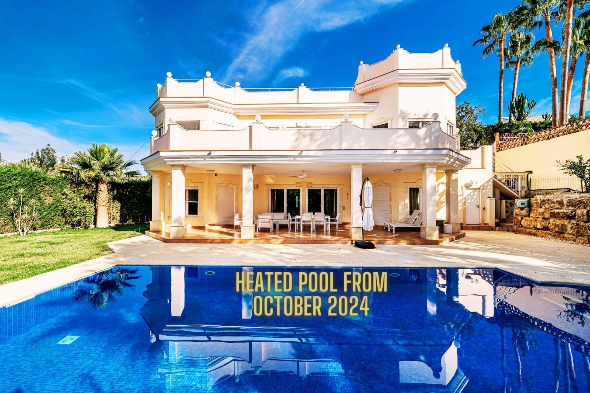 Villa Svim, Walking Distance To The Beach! Marbella Eksteriør bilde